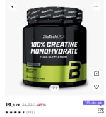 100% Creatina Monohidrato Micronizada 300 gr BioTech USA por 14.12€