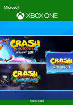 Jeu Crash Bandicoot - Pack Quadrilogy à 5,99 €