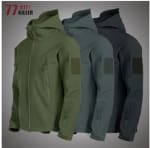 Chaqueta militar piel de tiburón en Ali Express
