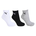 Meia da Puma, modelo Cano Médio Pacote com 3 Pares - R$ 29,90