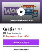 Cómo Crear una Tienda Online con WordPress y WooCommerce Gratis con Udemy