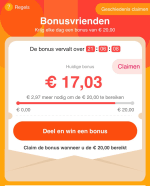 gratis 20 euro tegoed op AliExpress