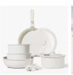 Sartenes Carote Cocina Juego de 9 piezas Antiadherentes con Mango Extraíble para todo tipo de Fuegos por 46,98€ (34,98€ cuenta nueva)