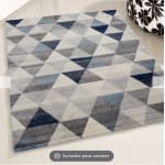 Tapis scandinave à courtes mèches géométrique Olivetto pour 64,90 € chez Allotapis