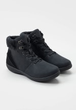 Botín Mujer Comfort Cordones Color Negro por solo $9.990