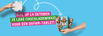 Gratis Oxfam chocolade in ruil voor een lege chocoladeverpakking