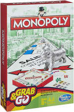 Hasbro Gaming Monopoly Juego de Viaje, versión española por 7,59€