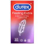 Durex Condooms Feeling Extra 10 stuks voor €4,19 bij Plein