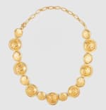 Collar c/Medallones Dorados por 4,45€.