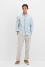 Camisa oxford liso para Hombre Cortefiel por 15.9€