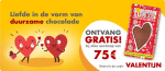 Ontvang en Tonys Chocolonely Valentijns reep bij een bestelling van €75