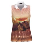 Sleeveless African Safari Ladies Golf Polo for £54.95