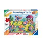Puzzle gigante de 24 piezas: tiempo de juego con dinosaurios por 3,99€