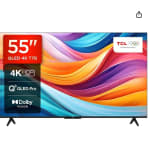 TCL 55T7B Televisor QLED Pro de 55", 4K Ultra HD, HDR Pro por 341€