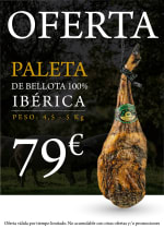 PALETA DE BELLOTA 100% IBÉRICA