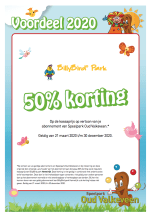 50% korting bij Billibird park met de oud valkeveen jaarpas