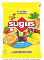 1kg de Sugus Caramelo Masticable a Base de Zumo de Frutas por 9,87€