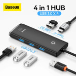 Adaptador Hub 4 in 1 da BASEUS - R$ 77,11