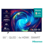 Hisense 55E7KQTUK Pro 55” QLED 4K Smart 144Hz TV – £399.99
