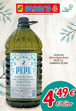 Aceite Oliva Virgen Extra PEPE 5 Litros por 22,45€