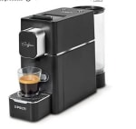 Cafetera de cápsulas - POLTI PCEU0128, 19 bar, 1,400 W, Negro por 53,30€