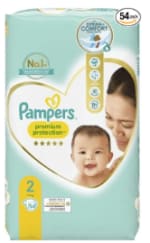 Paquet de couches Pampers Premium Protection T2 à 26,93€