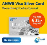 € 25 cadeautegoed bij ANWB creditcard