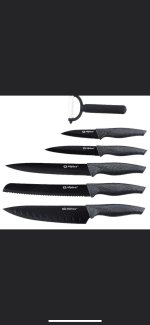 alpina Couteau - Lot de 6 Pièces + Couteau économe au prix de 14,99€