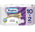 Regina Sensación - 12 Rollos de Papel Higiénico, 175 Hojas de 3 Capas por 4,85€