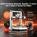 Impresora 3D Anycubic Kobra 4 + 20 kg PLA por 257.06€ en AliExpress