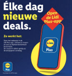 Elke dag nieuwe deals zoals Houdbare melk voor €0,59 bij Lidl