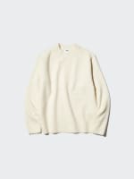 Pull en maille Soufflé Yarn™ (Homme) pour 12,90€ chez UNIQLO