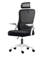Silla Oficina Ergonómica con Reposacabezas, Ajustable y soporte lumbar por 39.02€