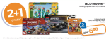 2+1 gratis op Lego bouwsets bij Trekpleister