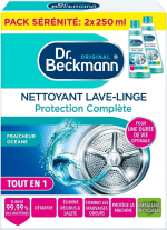 Dr. Beckmann Nettoyant Lave-Linge (2x250 ml) pour 3,43€ chez Amazon