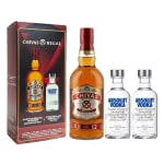 Whisky Chivas Regal 12 Años 750ml y 2 Absolut 200ml por $605 | Bodegas Alianza