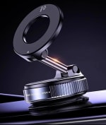 Soporte magnético teléfono 360 grados con ventosa por 0.61€.