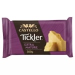 Castello Tickler Cheddar Cheese 300g x 3 Packs for £6