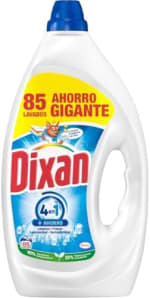 Detergente líquido universal Dixan 85 lavados por 9.49€