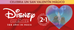 Entradas 2x1 San Valentín Disney The Exhibition 100 años de Magia
