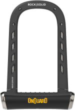OnGuard RockSolid D-Lock - Sold Secure Diamond Angle Grinder Resistant (£111.59 with