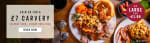 Free Toby Carvery Breakfast or Carvery for Armed Forces Day