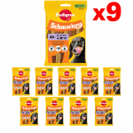 Pedigree Schmackos Multi Mix Snack para Perros 9 x 144 g por 5.99€