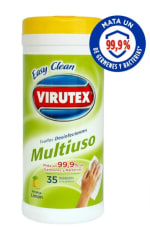 Toallitas Desinfectantes Virutex Multiuso 35 un. por $1.500