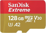 SanDisk Extreme MicroSD-Kaart 128 GB voor €25,99 bij Amazon