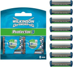 Wilkinson Sword Protector 3 scheermesjes voor heren, 8 stuks voor €5,78 bij Amazon