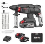 Rotomartillo 21V 2 Baterías por $1,696 | Oferta Mercado Libre