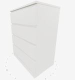 Commode 4 tiroirs - MALM au prix de 129€