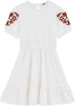 WE Fashion Meisjes seersucker jurk voor €8 bij Bol