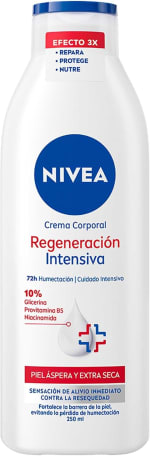 NIVEA Crema Corporal Body Regeneración Intensiva 250ml por $39 en Amazon